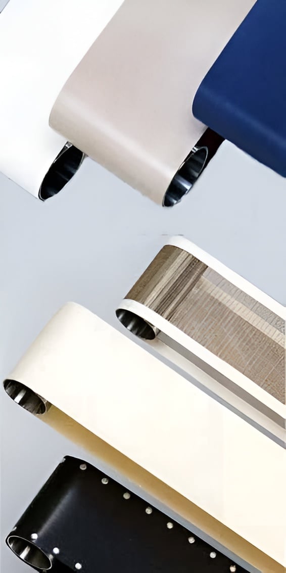 Bandes transporteuses anti-adhérentes